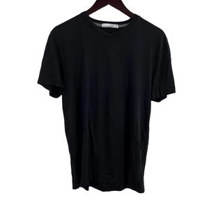 Splendid Mills Black‎ Short Sleeve V Neck Tee Size Small